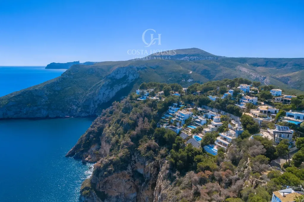 Õhuvaade - Contemporary Villa with Seafront Views in Jávea