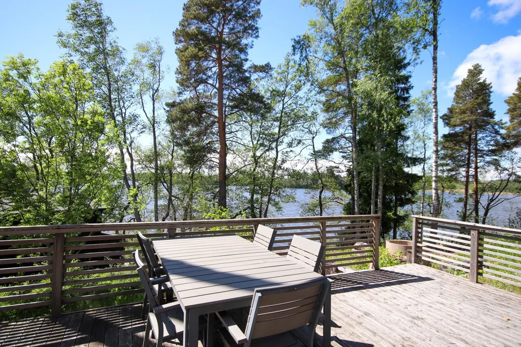 Terrasse - Cottage with Private Beach in Sysilax