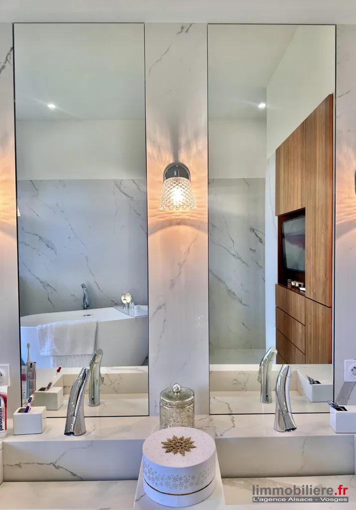 Bagni - Luxury Flat with Park Views in Saint-Dié-des-Vosges