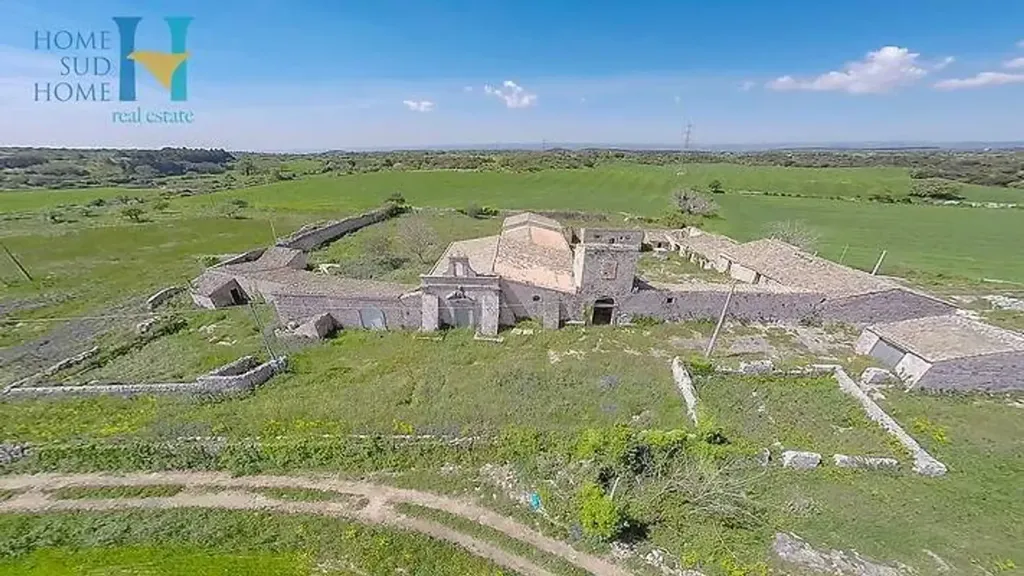 Vista aerea - Historic Masseria near Noto Centre