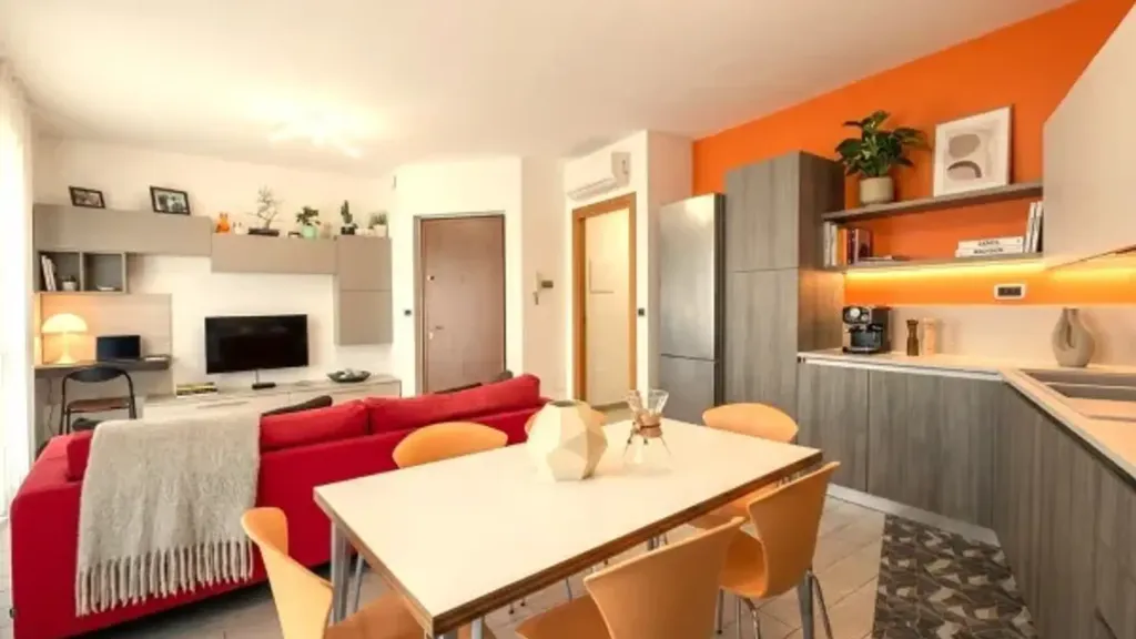 Sala da pranzo - Versatile Apartment with Balcony in Alba