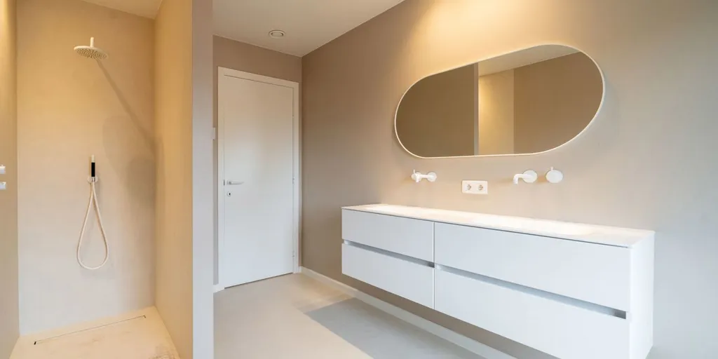 Salles de bain - Nouvelle Villa avec Pratique à Westerlo