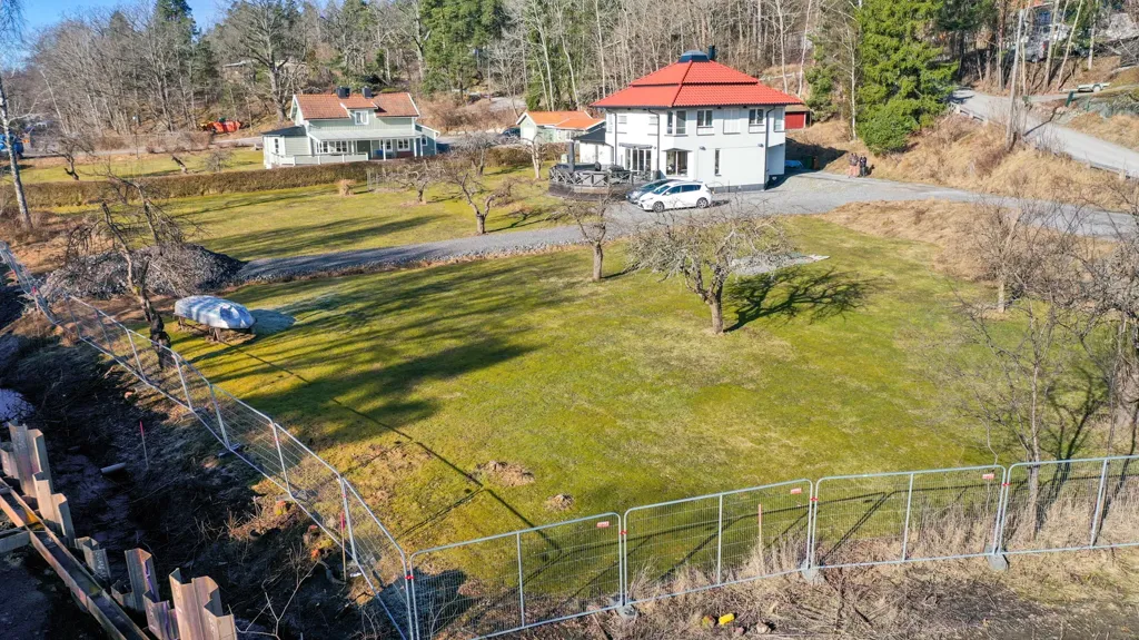 Õhuvaade - Buildable Plot with Water View in Gustavsvik