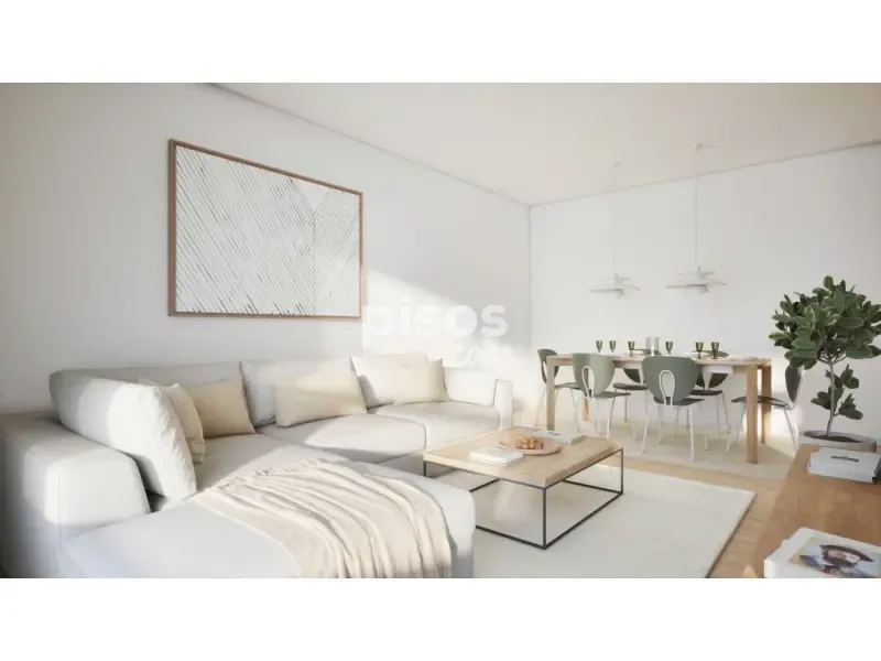 Séjour - New Flat with Terrace in Basurtu, Bilbao