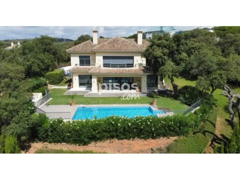 Vista aerea - Newly Built Villa with Pool in Sotogrande Alto