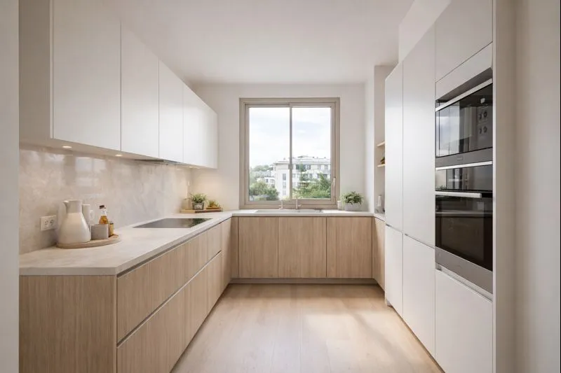 Cuisine - Appartement 5 Pièces avec Double Terrasse à Bry-sur-Marne