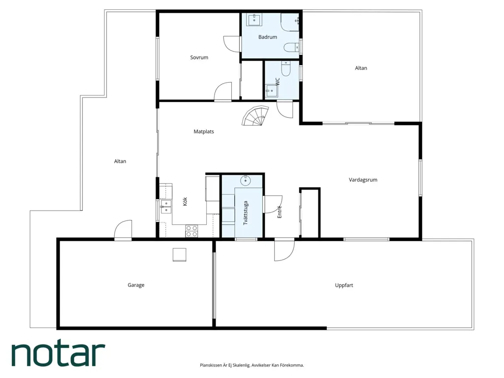Plan - Modernist Villa with Park View in Bunkeflostrand