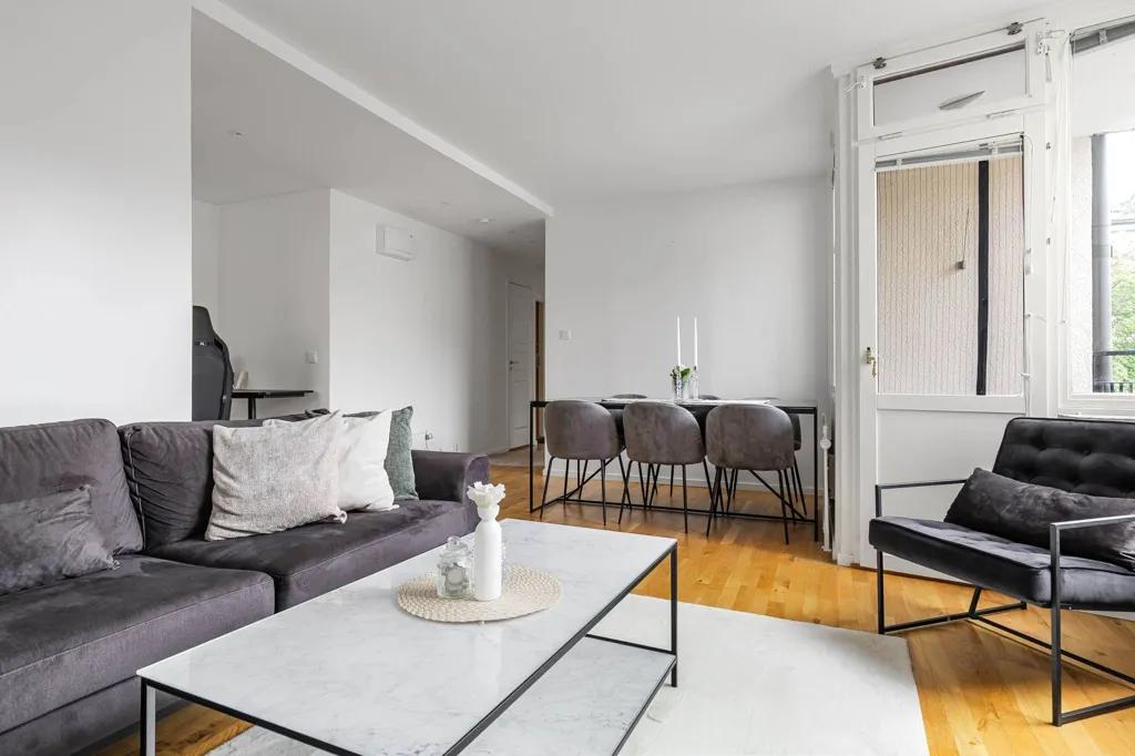 Elutuba - Modern Two-Bedroom Flat with Balcony in Johannelund