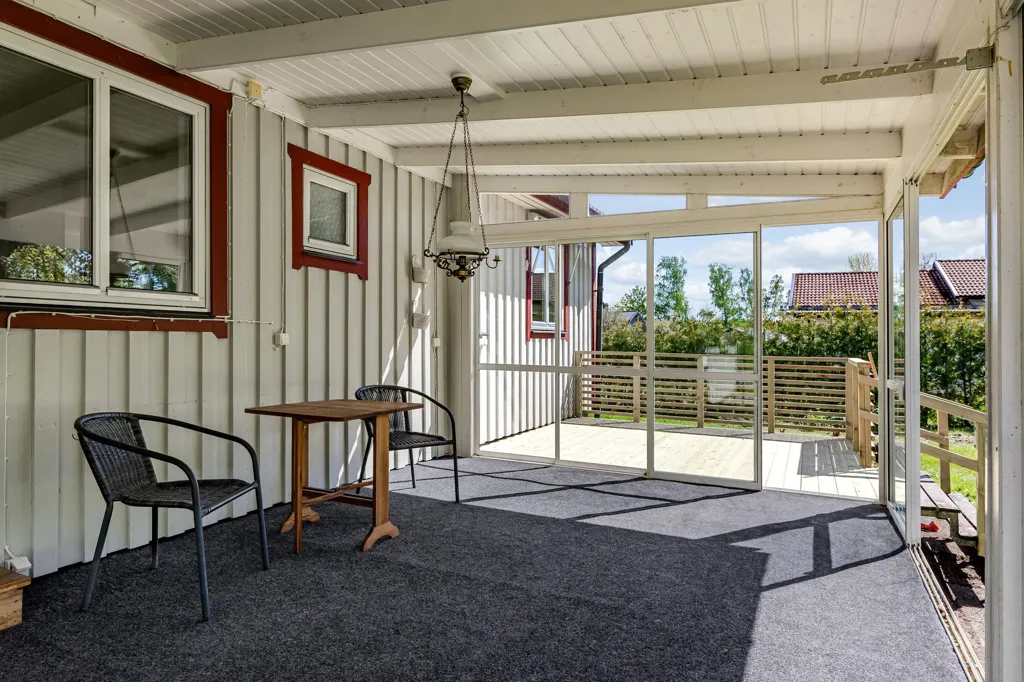 Terrasse - Villa with Garden in Medevi