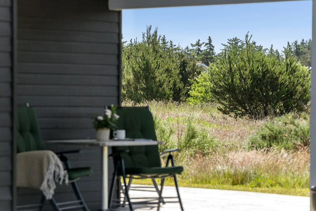Terrasse - Modern Summerhouse with Sea View in Ulfborg