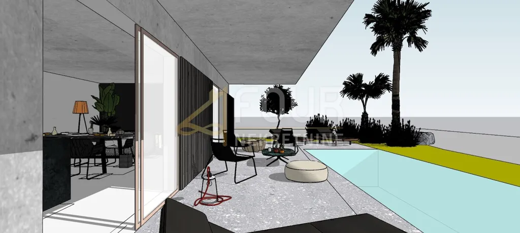Luxury Villa with Pool and Sea View in Novalja
