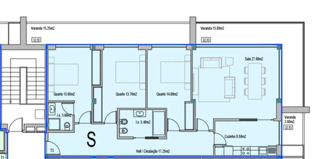 Plan - Luxury Flat with Central Location in Viana do Castelo