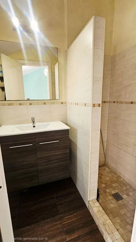 Salles de bain - Semi-detached House with Pool in Benalmádena