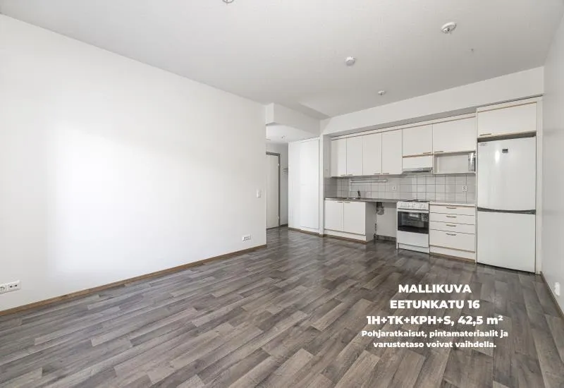 Köök - Flat with Sauna in Pappila, Tampere