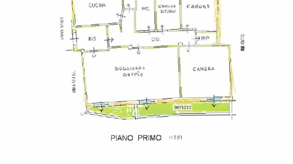 Plan - Appartement 6 pièces à IT