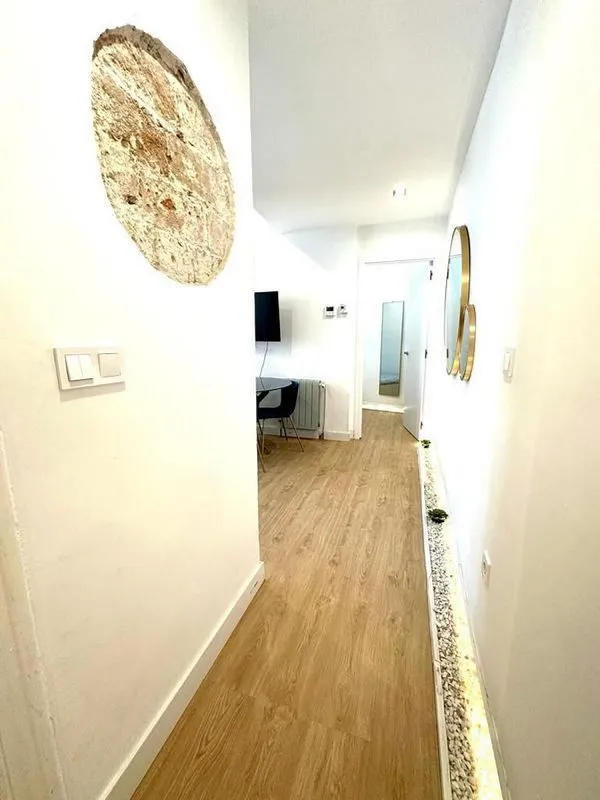 Entrée - Furnished Apartment with West View in Madrid