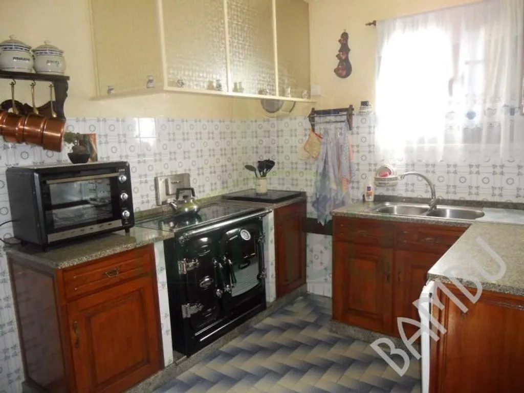 Köök - Luxury Villa with South-Facing Garden in Caminha