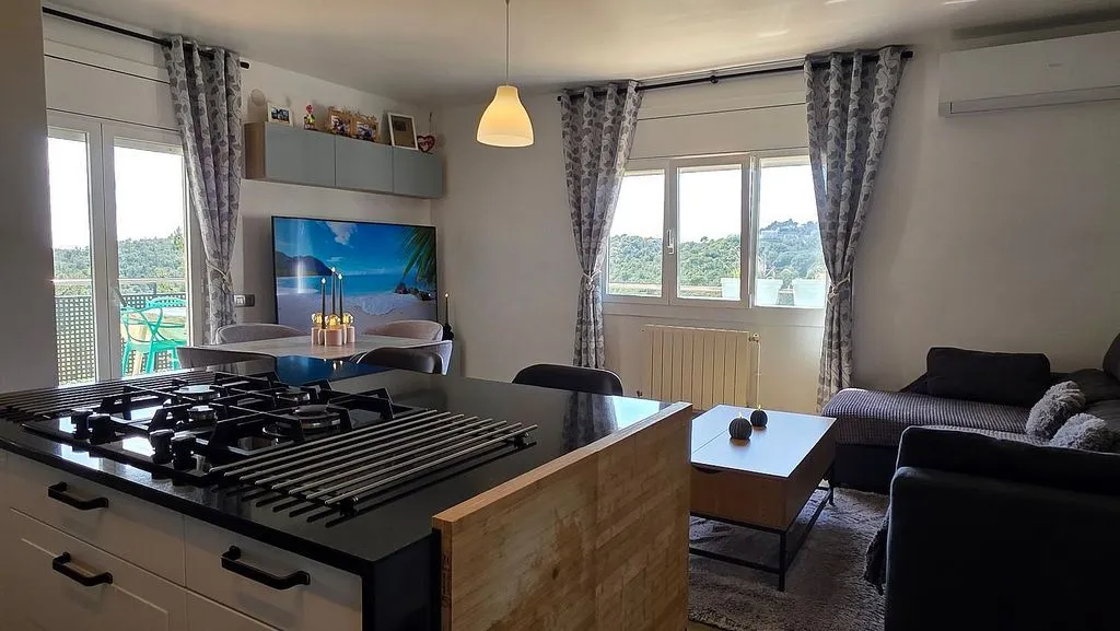 Köök - Chalet with Pool and Terrace in Lloret Blau