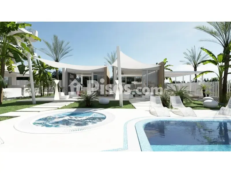 Piscine - New Build Apartment with Gym in Lomas de Cabo Roig