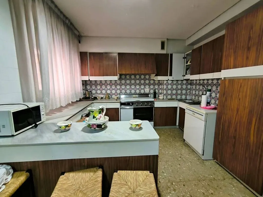 Köök - Spacious Apartment with Balcony in Albacete