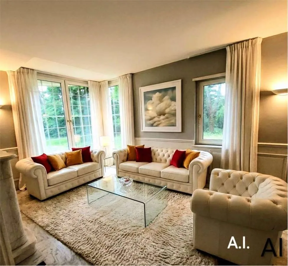 Soggiorno - Charming Villa with Private Park in Savogna d'Isonzo