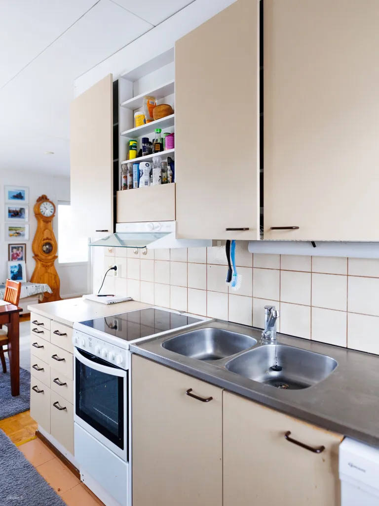 Cuisine - Terraced House with Balcony in Imatra