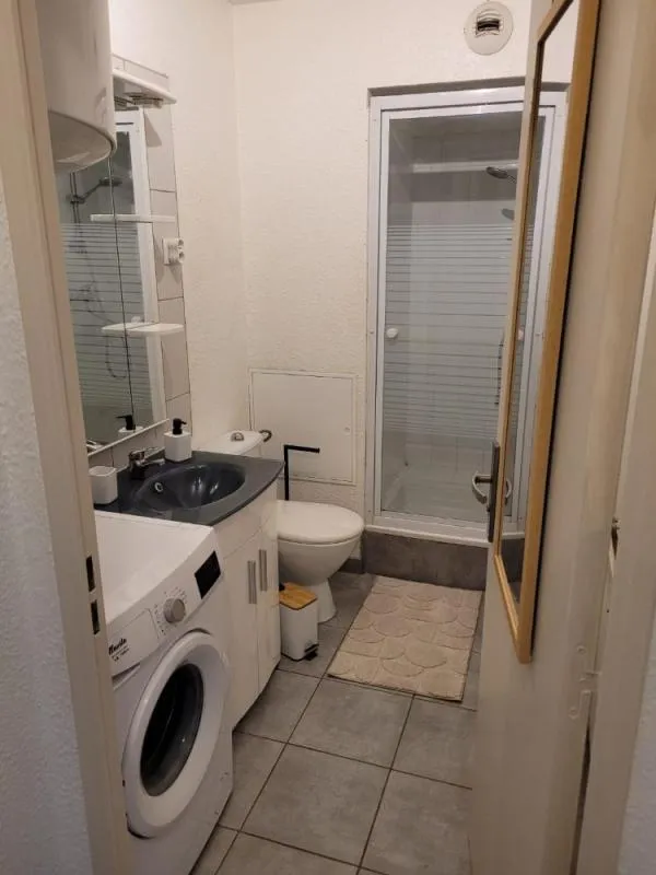 Salles de bain - Appartement Lumineux Meublé à Amiens