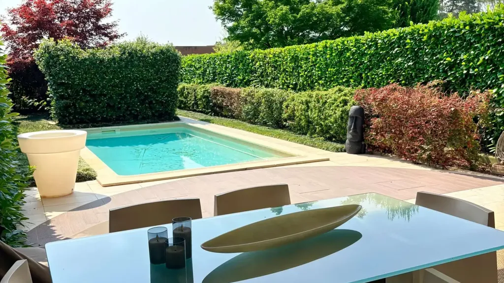 Pool - Modern Villa with Pool in Vittorio Veneto