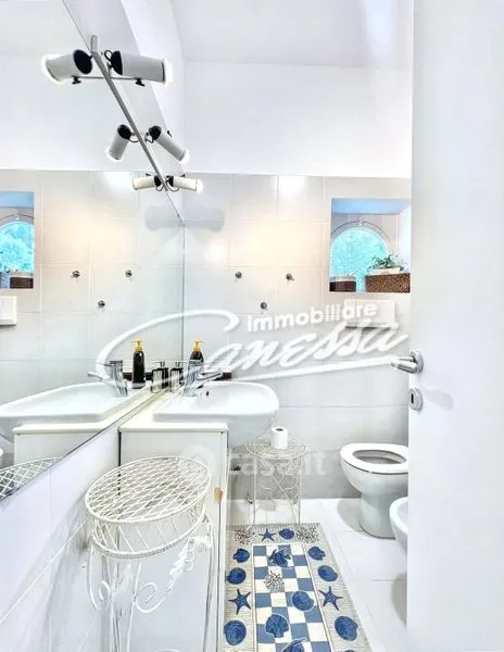 Salles de bain - 3-Bedroom Apartment with Balcony in Rapallo