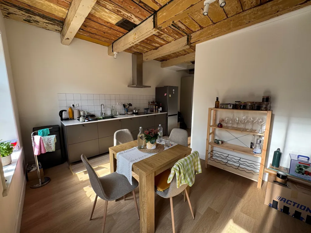 Salle à manger - Historic Maisonette with Terrace in Leeuwarden