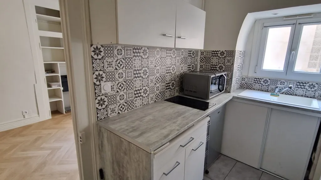 Cucina - City Centre Studio in Auxerre