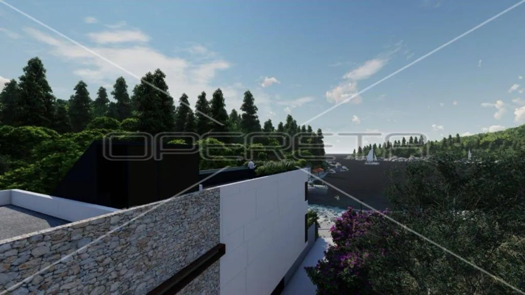 New Villa with Rooftop Pool in Gršćica, Korčula