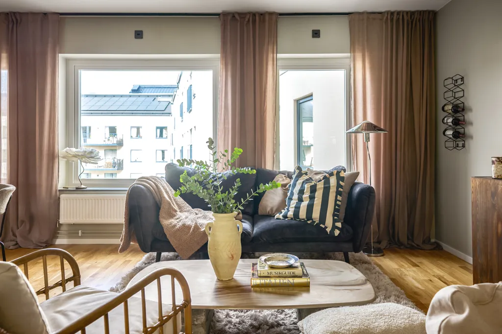 Elutuba - Modern Apartment with Balcony in Central Hisingen