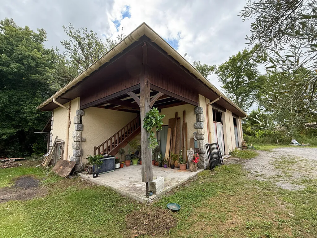 Terrasse - Maison à Rénover avec Piscine à Bénesse-Maremne