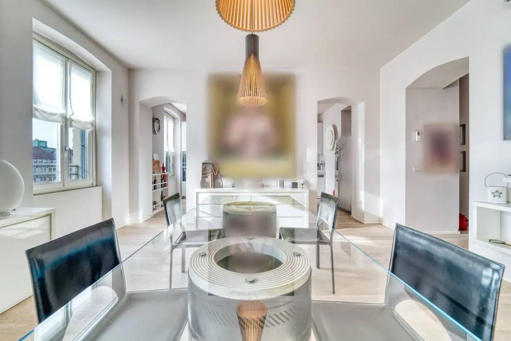 Salle à manger - Luxury Apartment with Triple Exposure in Milan