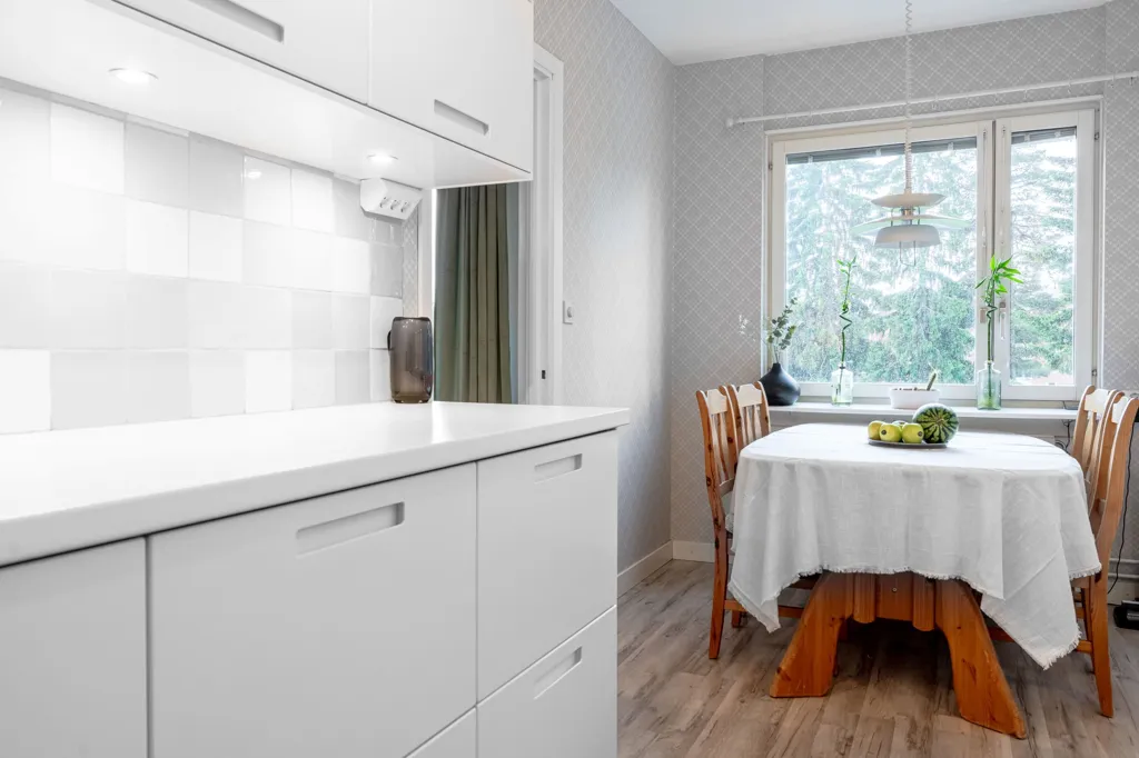 Esszimmer - Apartment with Balcony in Skellefteå's Norrböle