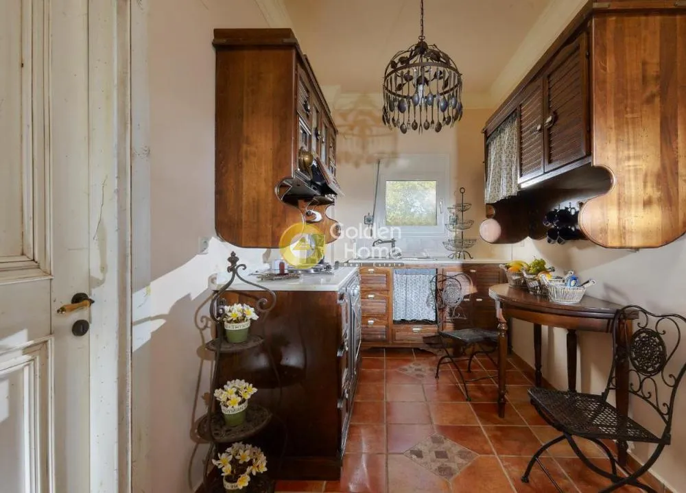 Köök - Luxury Villa with Sea View in Gournes