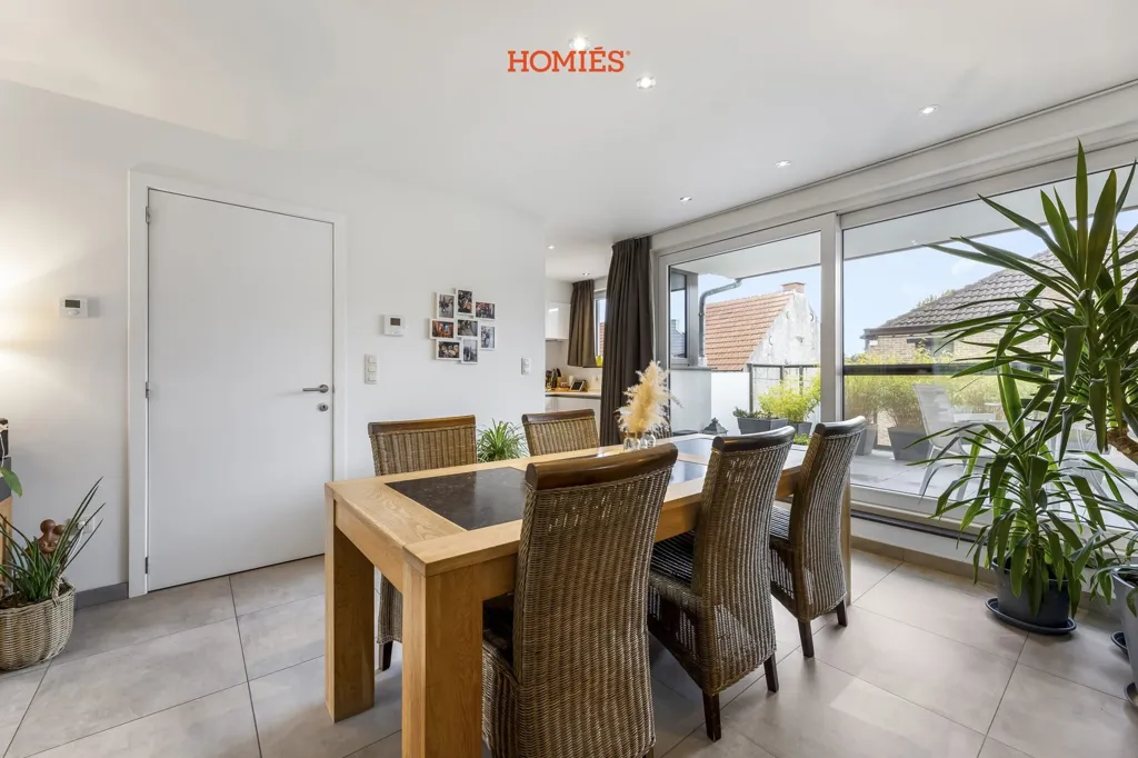 Salle à manger - Duplex avec 2 Terrasses au Cœur de Bierbeek