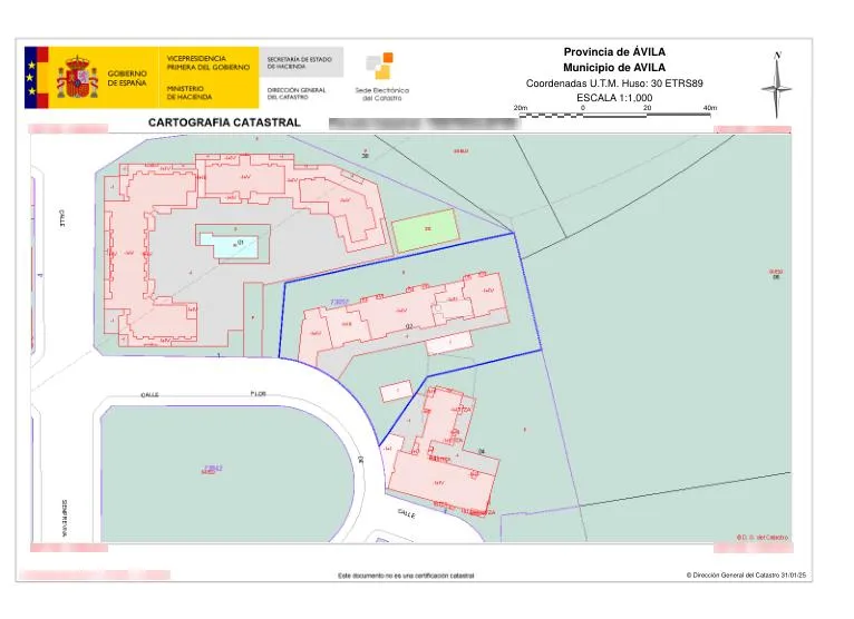 Floor Plan - Garage with Access in Ávila