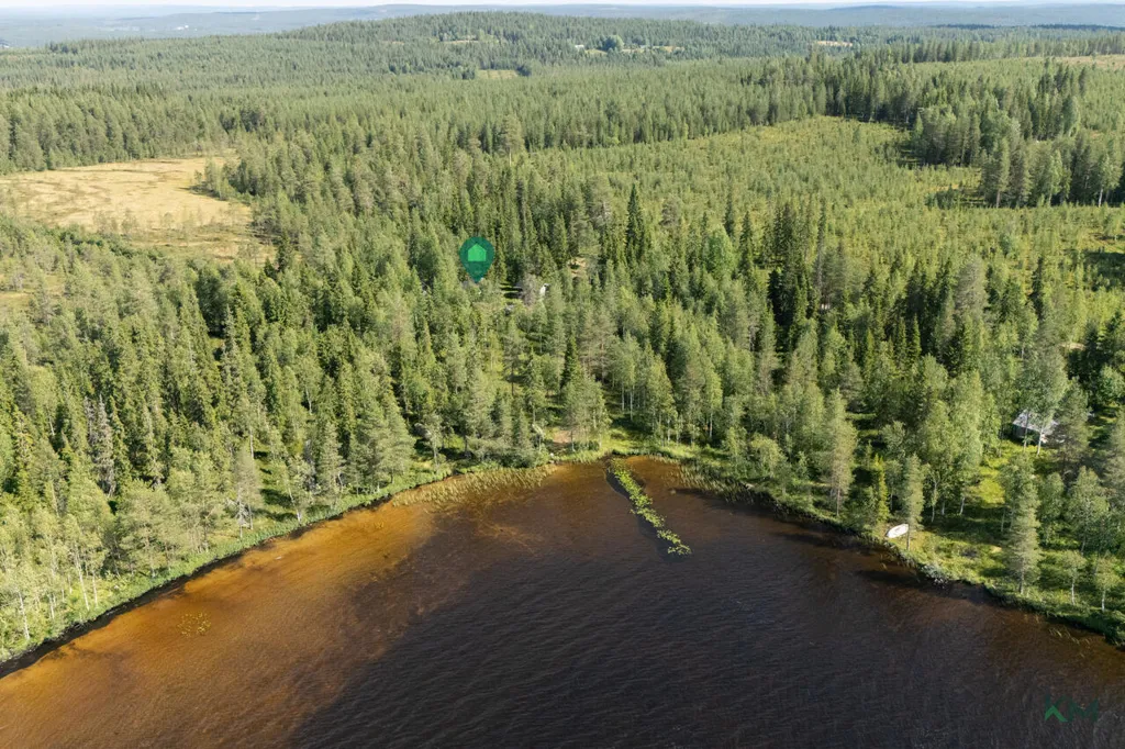 Vue aérienne - Cottage with Private Beach on Lake Ladoga