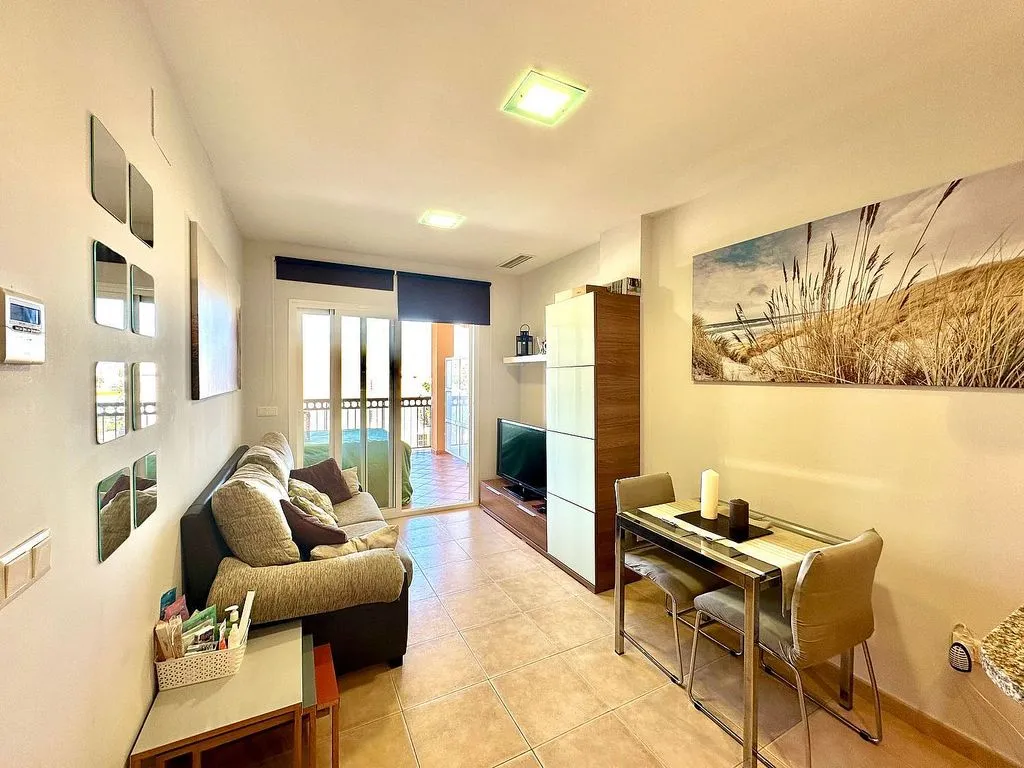 Séjour - Apartment with Pool and Terrace in Guillem de Castro
