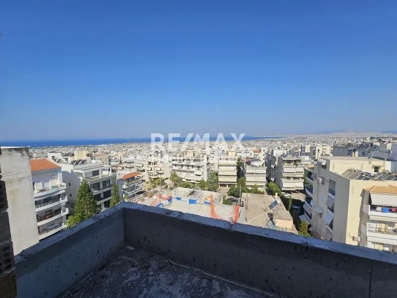 Balcon - Under-Construction Penthouse with Sea View in Glyfada