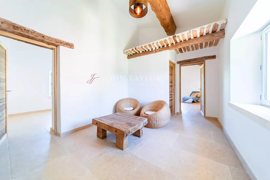 Séjour - Mas de Luxe avec Piscine à Oppède le Vieux