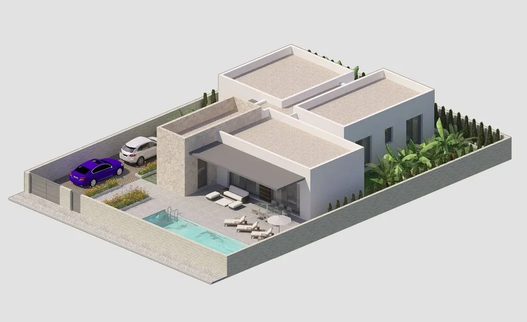 New Villa with Pool in Benijofar, Valencia