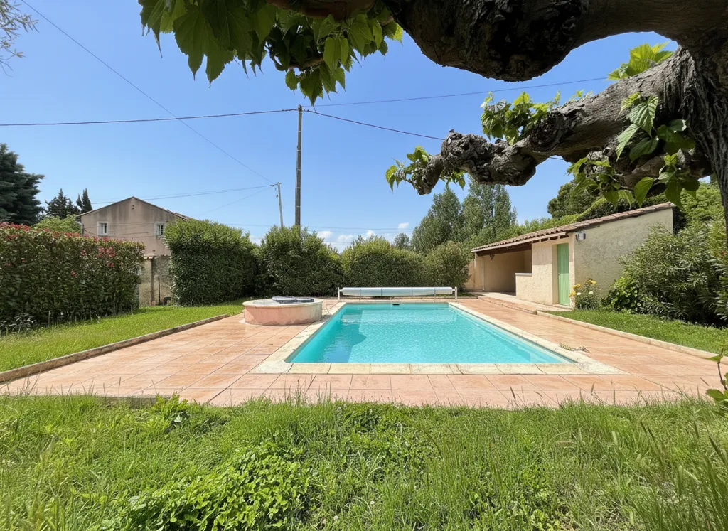 Bassein - Villa with Pool in Le Thor