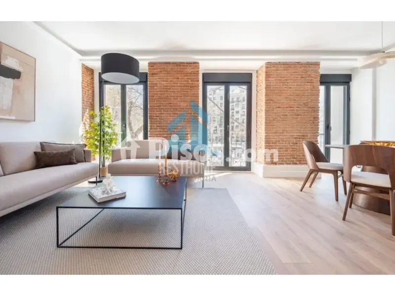 Séjour - Fully Furnished Flat with Balconies in Goya