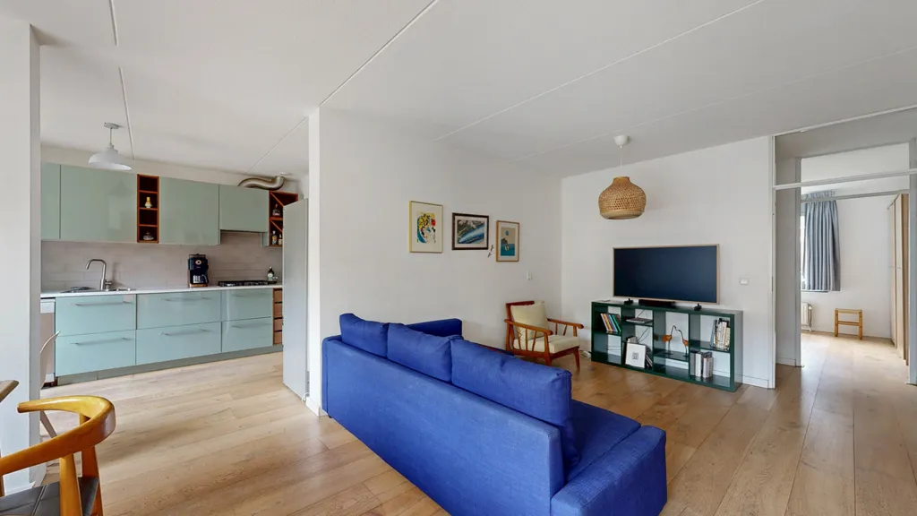 Soggiorno - Modern Apartment with Balcony in Amsterdam-Oost