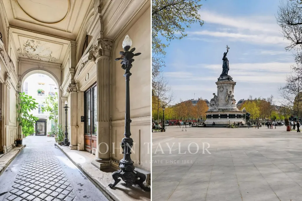 Jardin - Appartement 2 Pièces avec Vue Sud à Paris 10ème