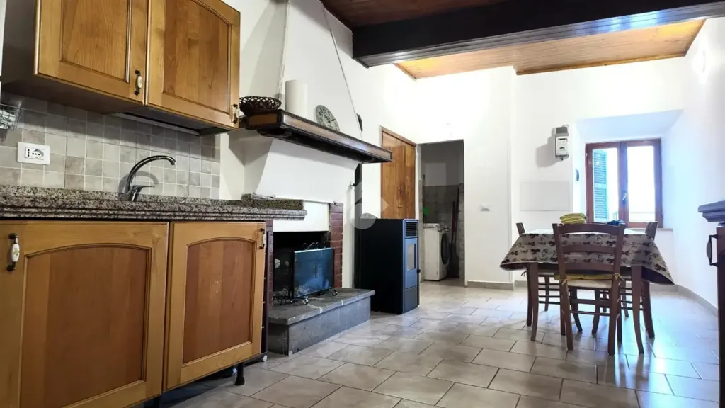 Köök - Rustic Trilocale with Balcony in Labico