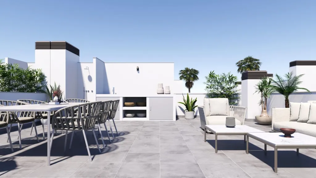 Terrass - Villa with Private Pool in Roldán, Murcia